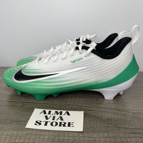 Nike Vapor Speed 3 White/Wolf Grey Football Cleats  HM8849-100 Men’s Size 7.5